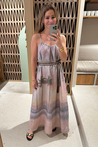 STRAPPY DRESS "SUNSET" MULTICOLOR