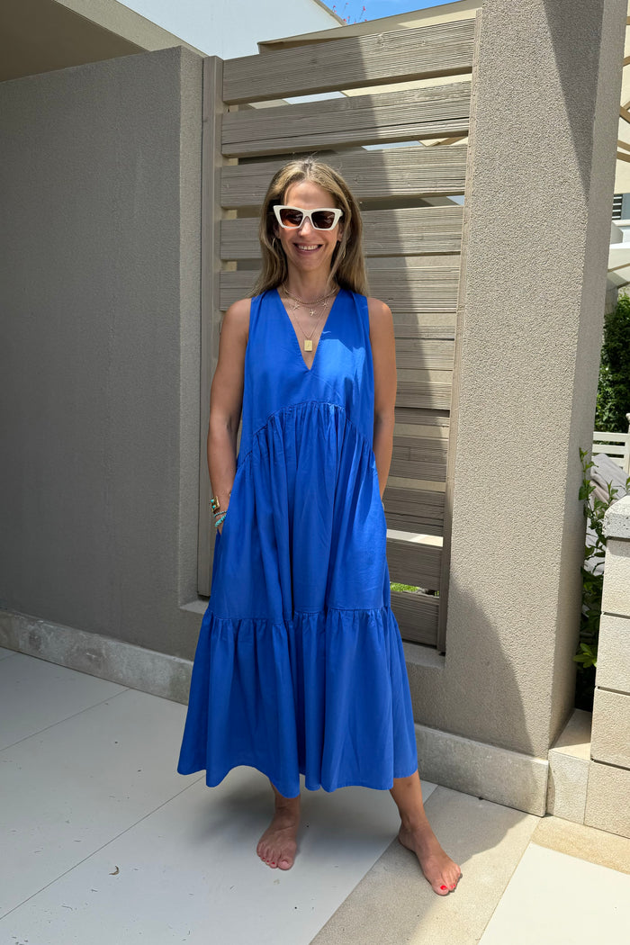 SLEEVELESS MIDI DRESS "IRIDA"