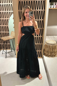 LONG DRESS WITH OPEN BACK "PALM SPRINGS"