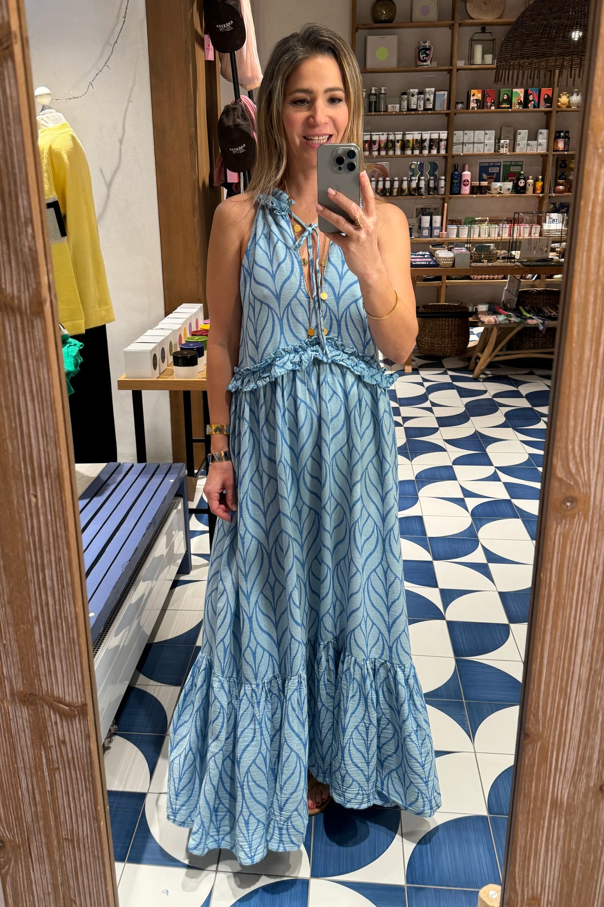 SLEEVELESS DRESS "ERIKOUSA"