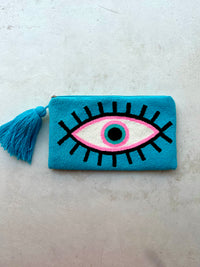 WAYUU „MATI“ CLUTCH FUCHSIA
