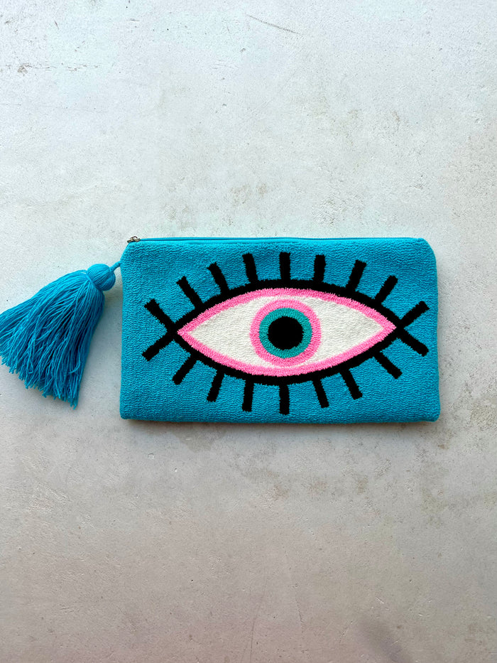 WAYUU „MATI“ CLUTCH FUCHSIA