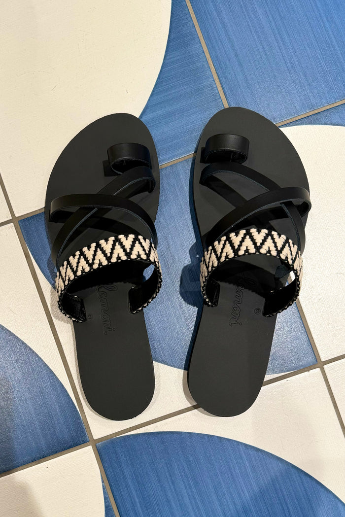 SANDALS "CLIO" BLACK