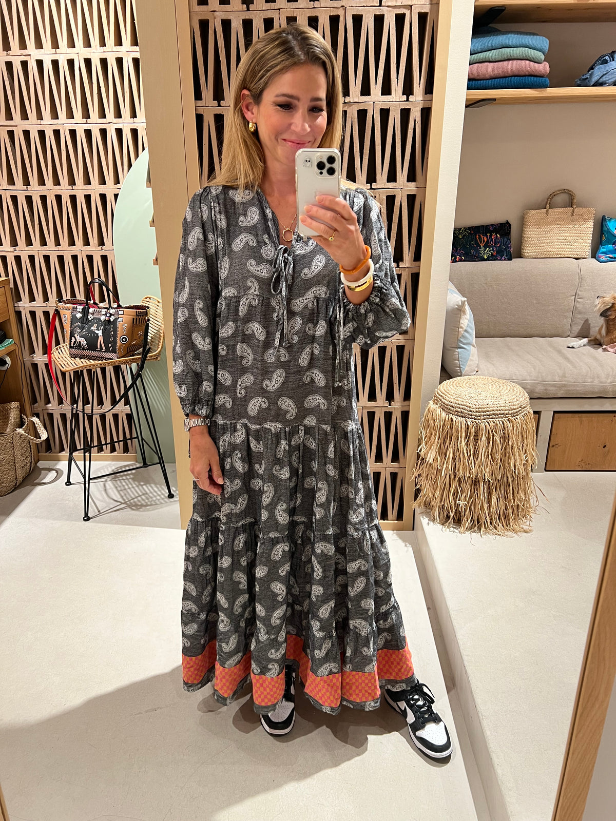 LONG TUNIC DRESS "LACHOURI"