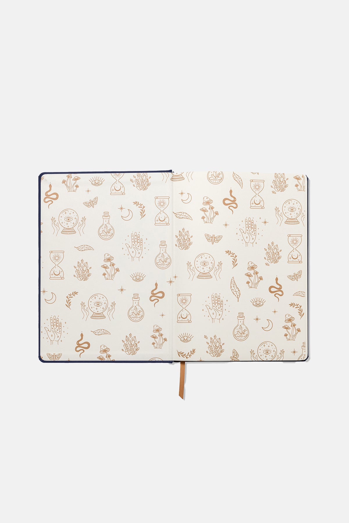 JUMBO JOURNAL "MYSTIC ICONS" DARK BLUE/GOLD