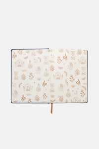 JUMBO JOURNAL "MYSTIC ICONS" DARK BLUE/GOLD