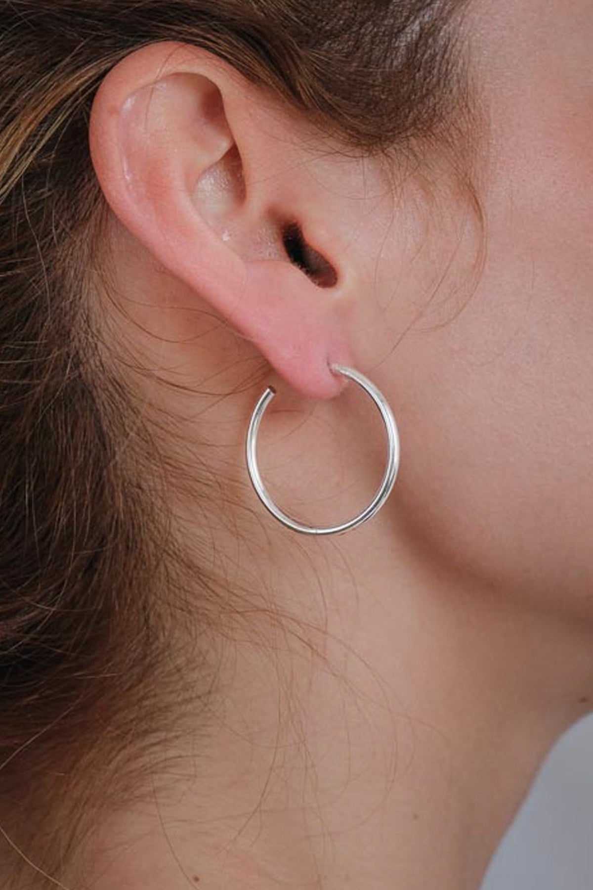 HOOPS "HOLLOW (S)" SILVER