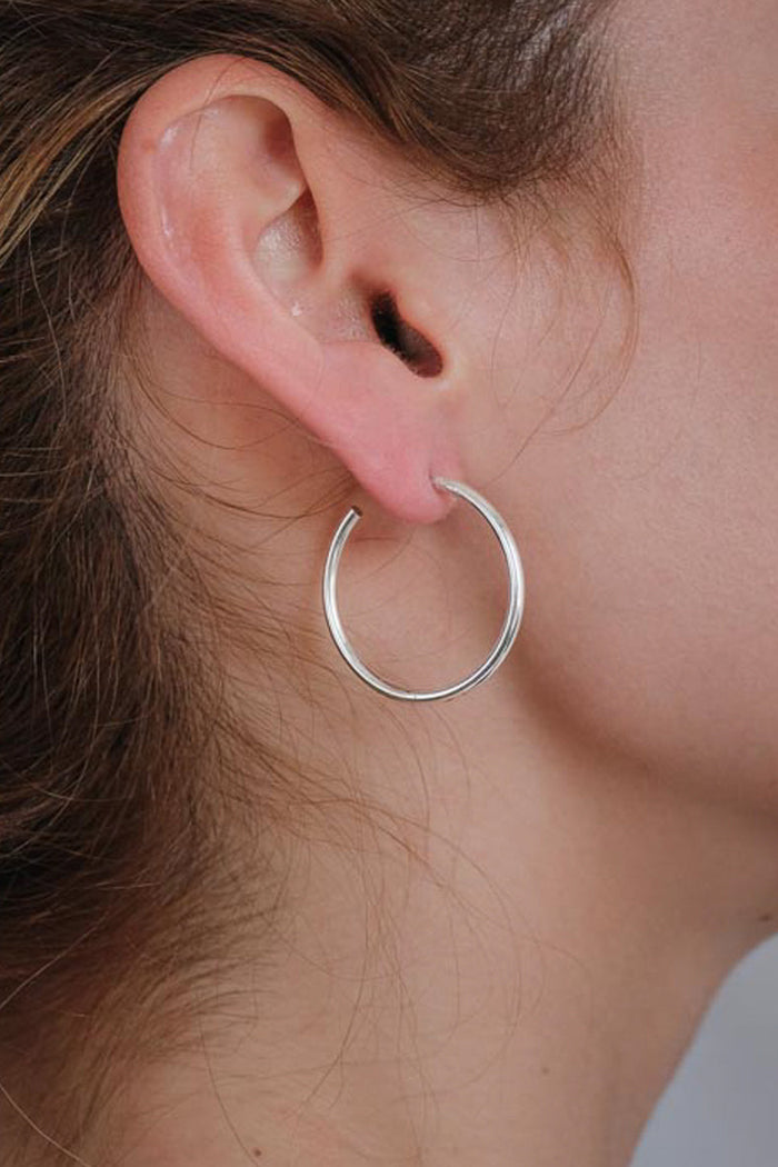 HOOPS "HOLLOW (S)" SILVER