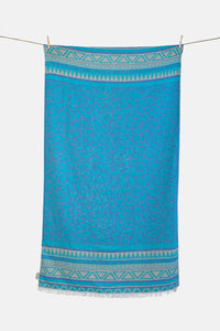 WOVEN BEACH TOWEL "KEROS"