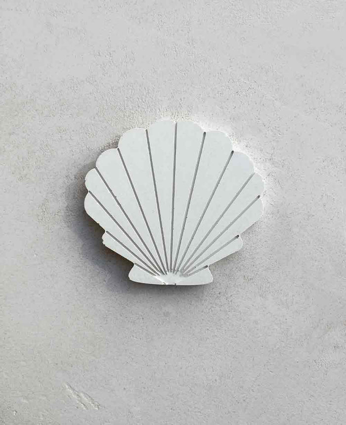 COASTER "SEASHELL" WHITE