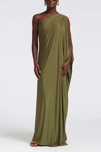 LONG ONE SHOULDER DRESS “ASPASIA”