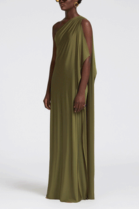 LONG ONE SHOULDER DRESS “ASPASIA”