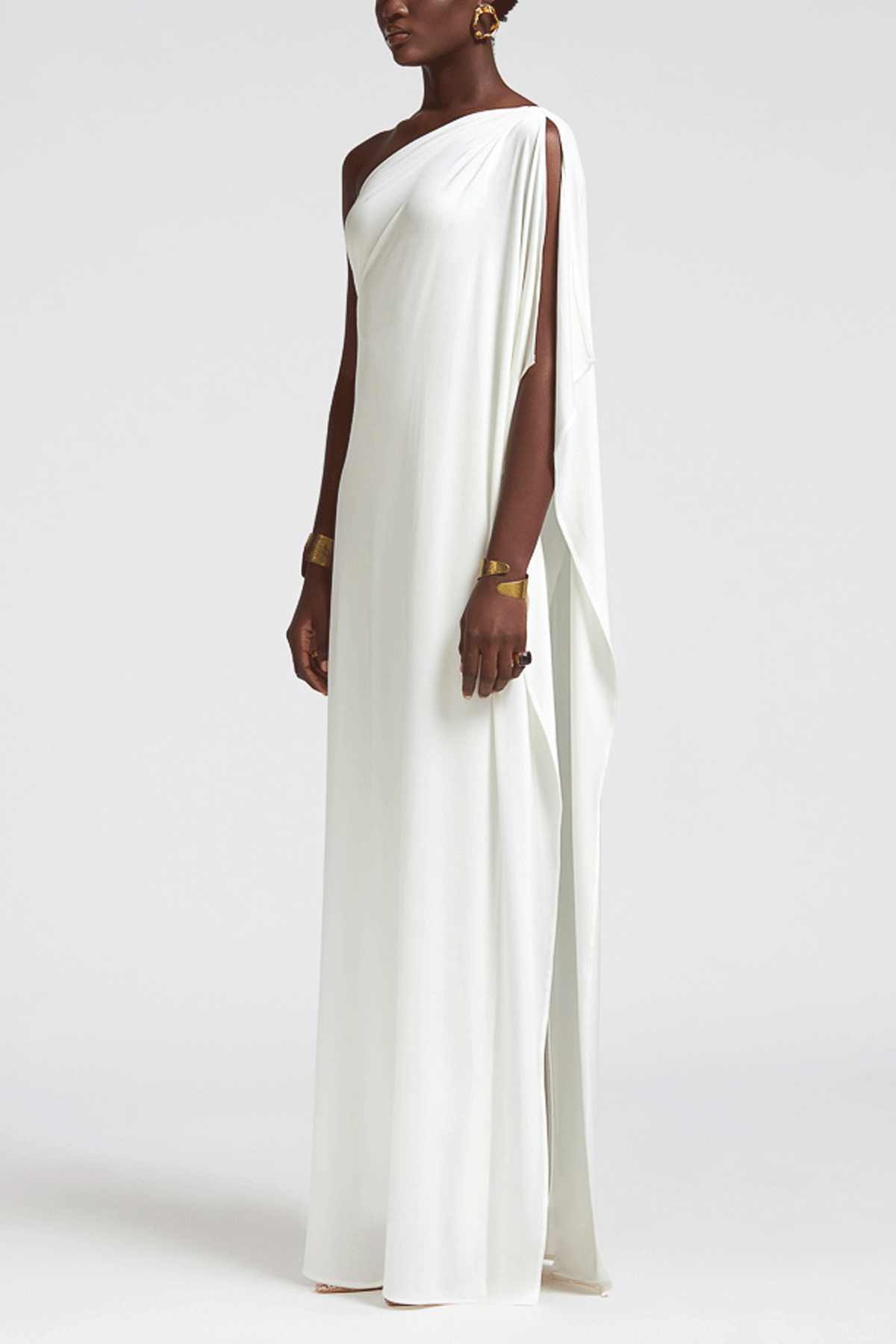 LONG ONE SHOULDER DRESS “ASPASIA”