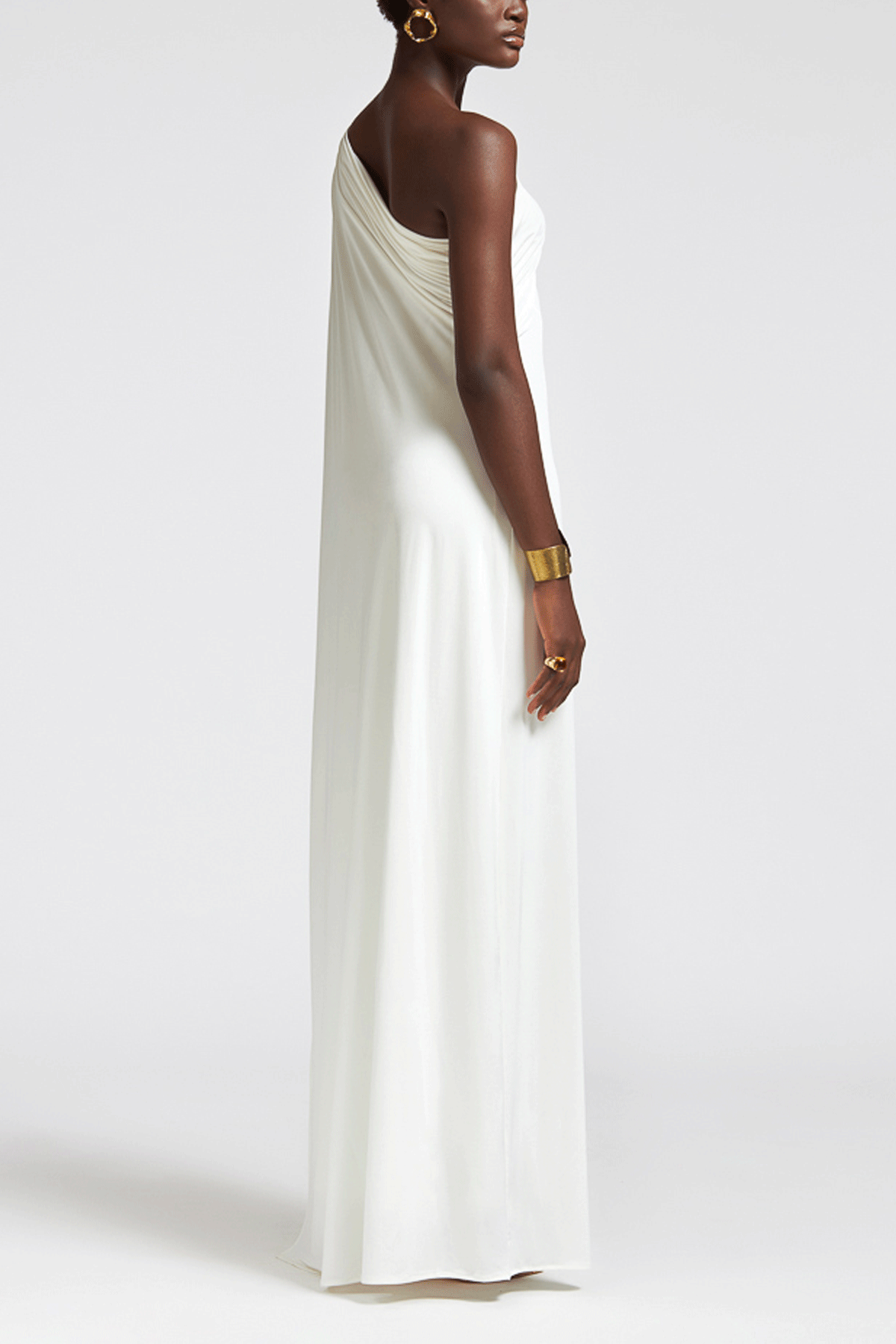 LONG ONE SHOULDER DRESS “ASPASIA”