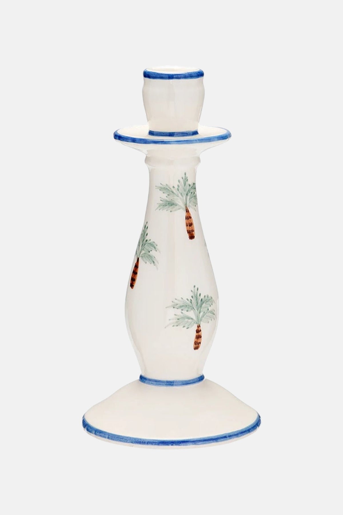 CANDLE HOLDER "LES PALMIERS" ECRU