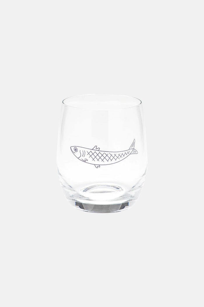 WATER GLASS "SARDINE"