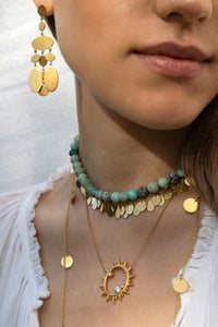 NECKLACE "HELIOS" GOLD