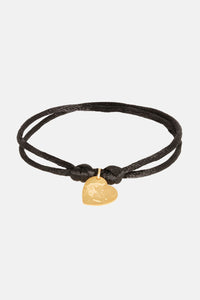 BRACELET "LOVE GREECE" BLACK/GOLD