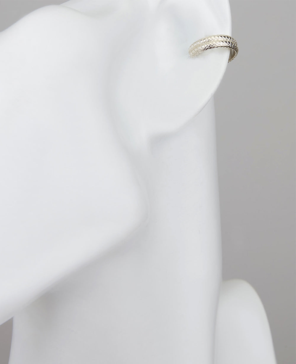 EARCUFF "TEMPTATION DOUBLE" SILVER