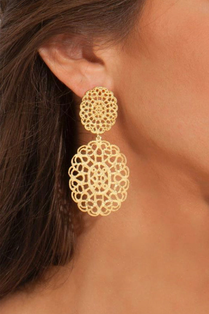 EARRINGS "ELISABETH" GOLD