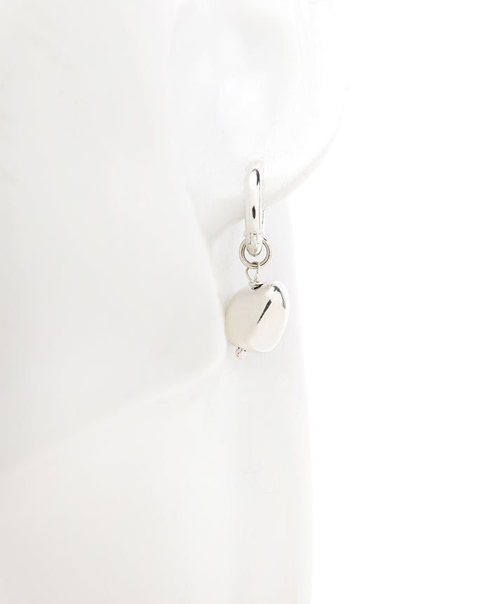 EARRINGS "PEBBLES" SILVER