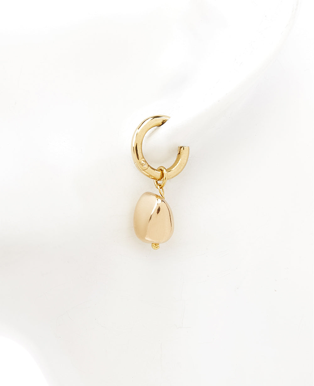 EARRINGS "PEBBLES" GOLD
