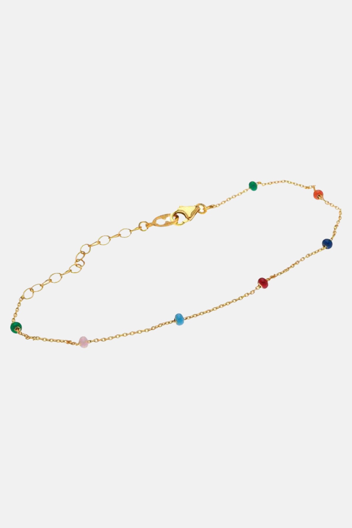 BRACELET "POLYCHROMA" GOLD/MULTICOLOR