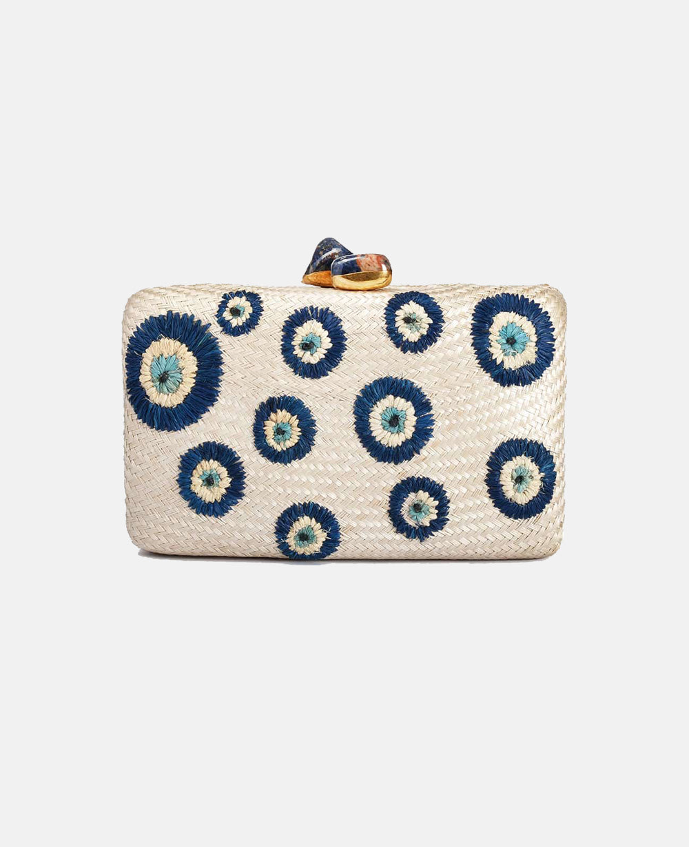 Evil eye clutch sale