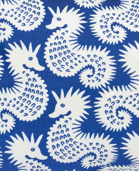 POUCH "OLYMPIA" BLUE/WHITE