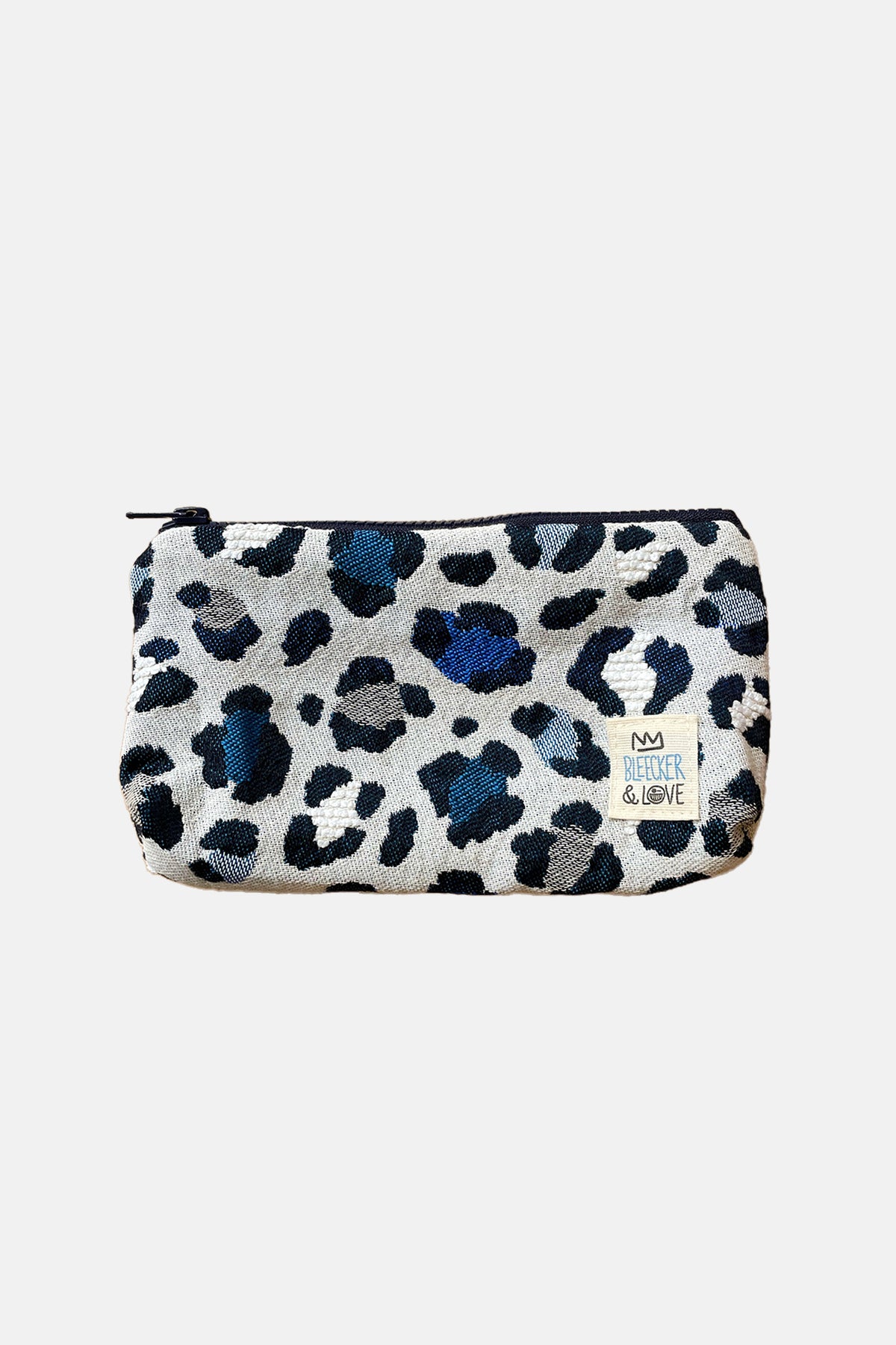 MINI POUCH "SINAI" WHITE/BLUE