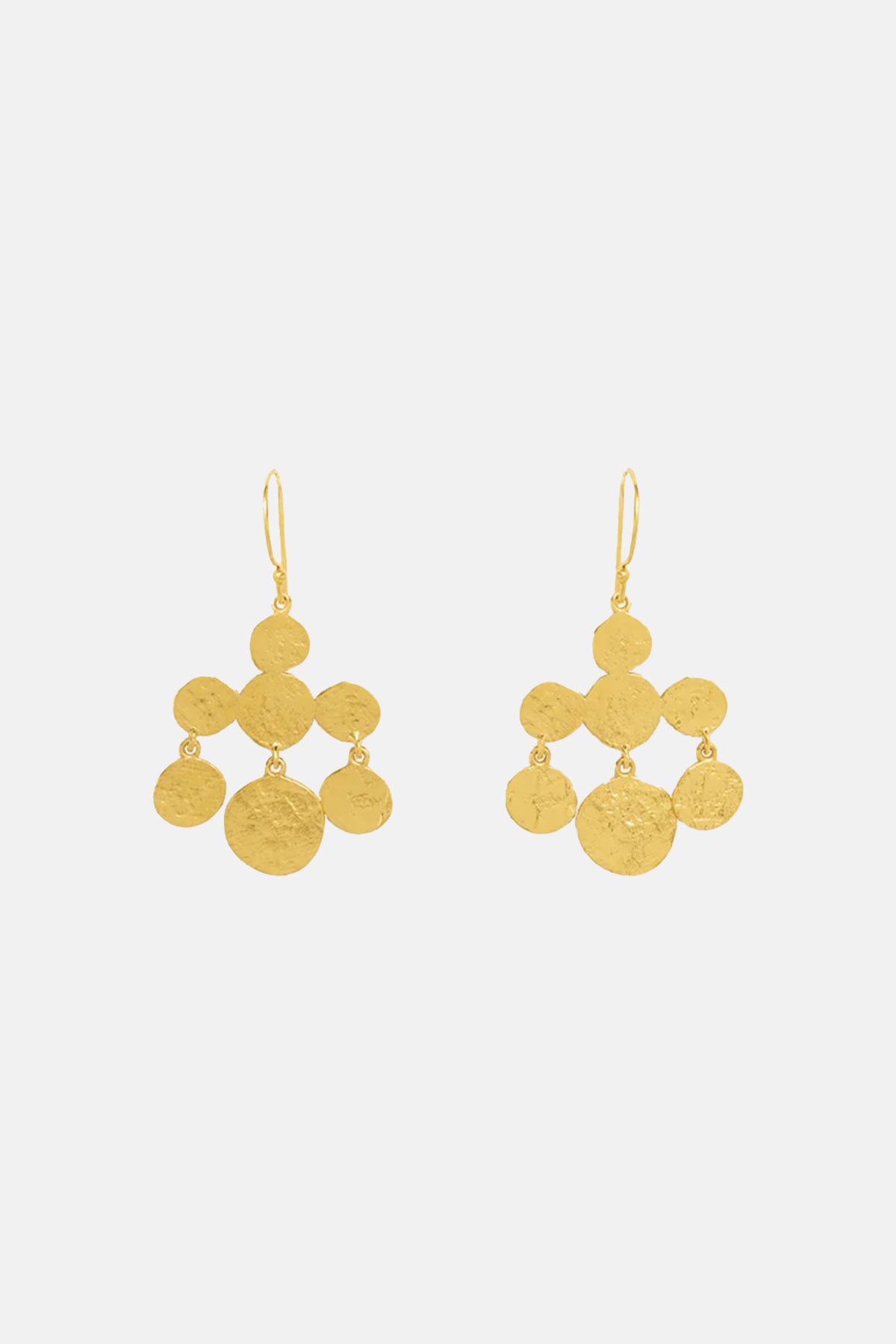 CHANDELIER EARRINGS "MIKKI" GOLD