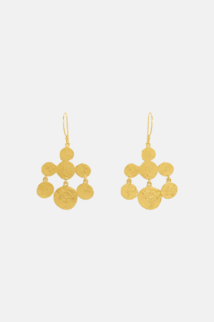 CHANDELIER EARRINGS "MIKKI" GOLD