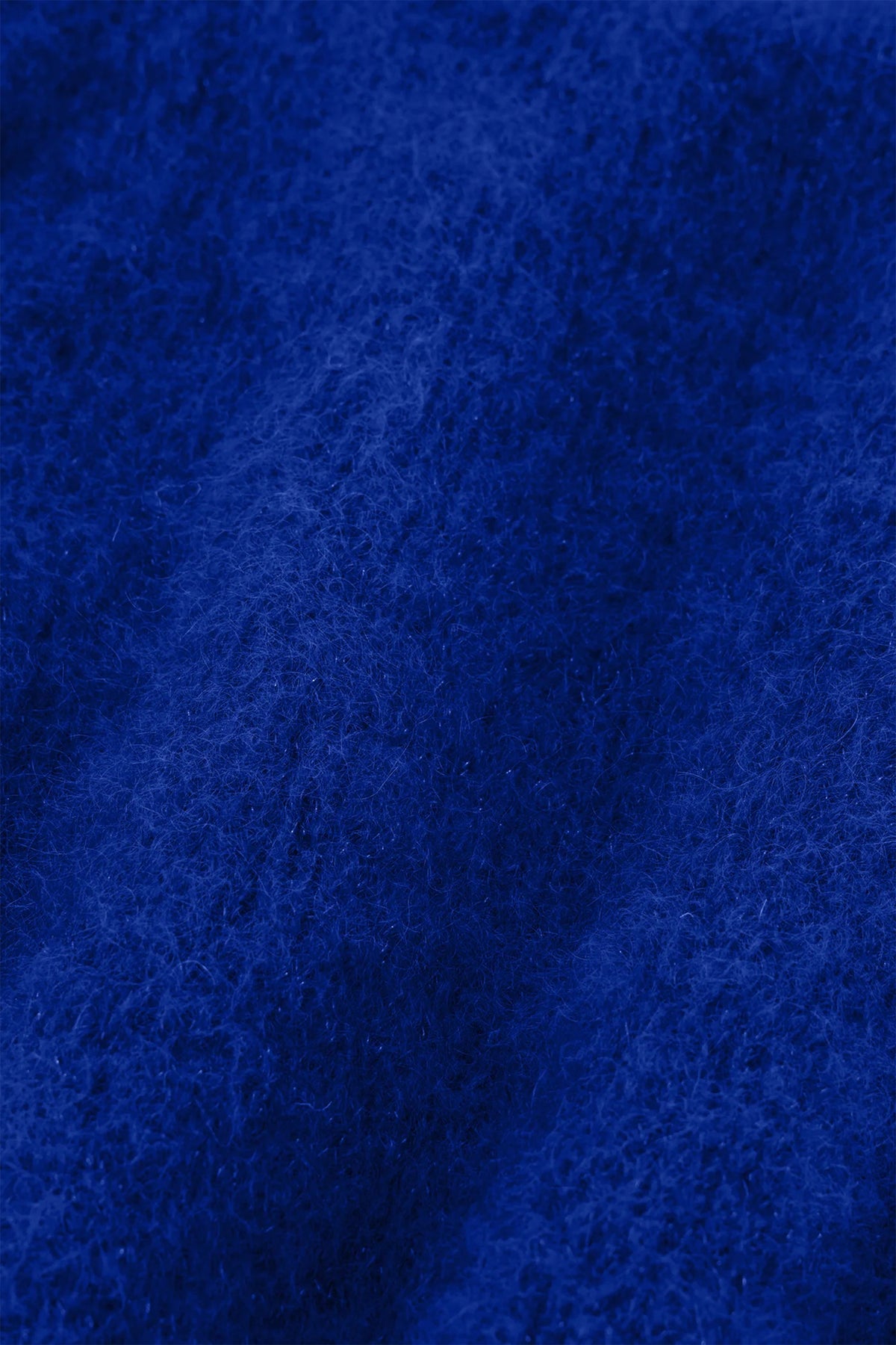 MOHAIR KNIT PULLOVER "SPARKLE" BLUE LUREX