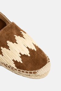 ESPADRILLES "KAREN" BROWN