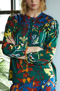 SHIRT "ANNALEE" GREEN