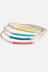 BANGLES “CHROMATA" SILVER