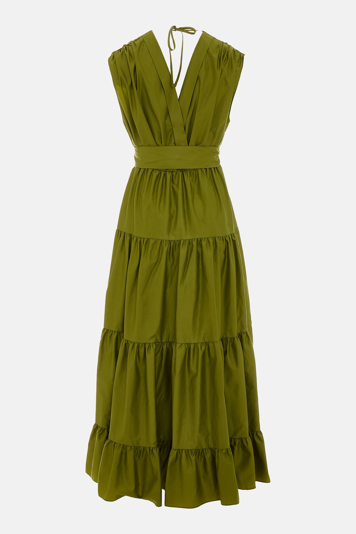 LONG SLEEVELESS DRESS "FAIDRA"