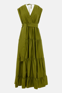 LONG SLEEVELESS DRESS "FAIDRA"