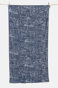 WOVEN BEACH TOWEL "EKKLISIA"