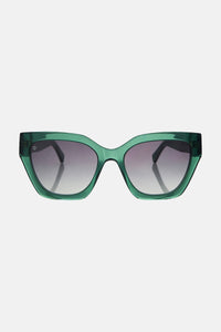 SUNGLASSES "SKYROS" CRYSTAL GREEN