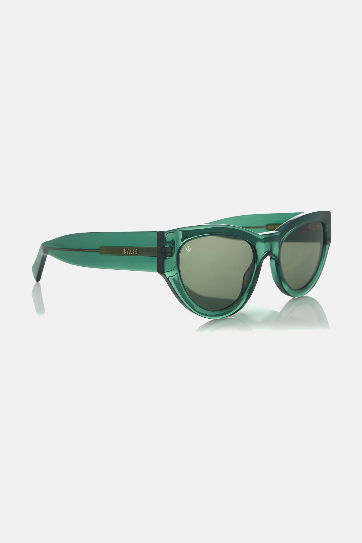 SUNGLASSES "ASTYPALEA" CRYSTAL GREEN