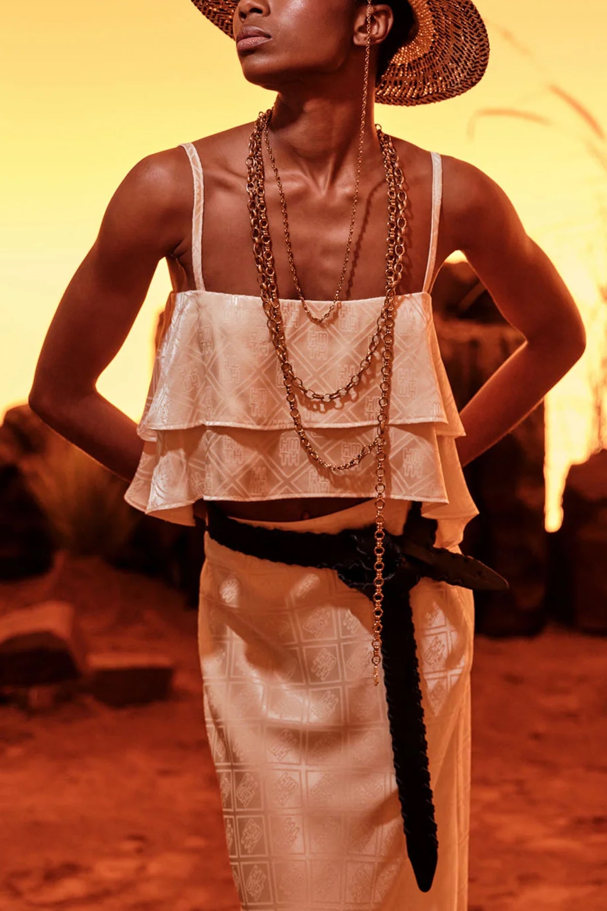 LEATHER BELT "ALICANTE" BLACK