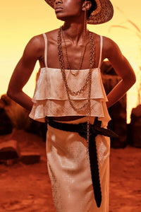 LEATHER BELT "ALICANTE" BLACK