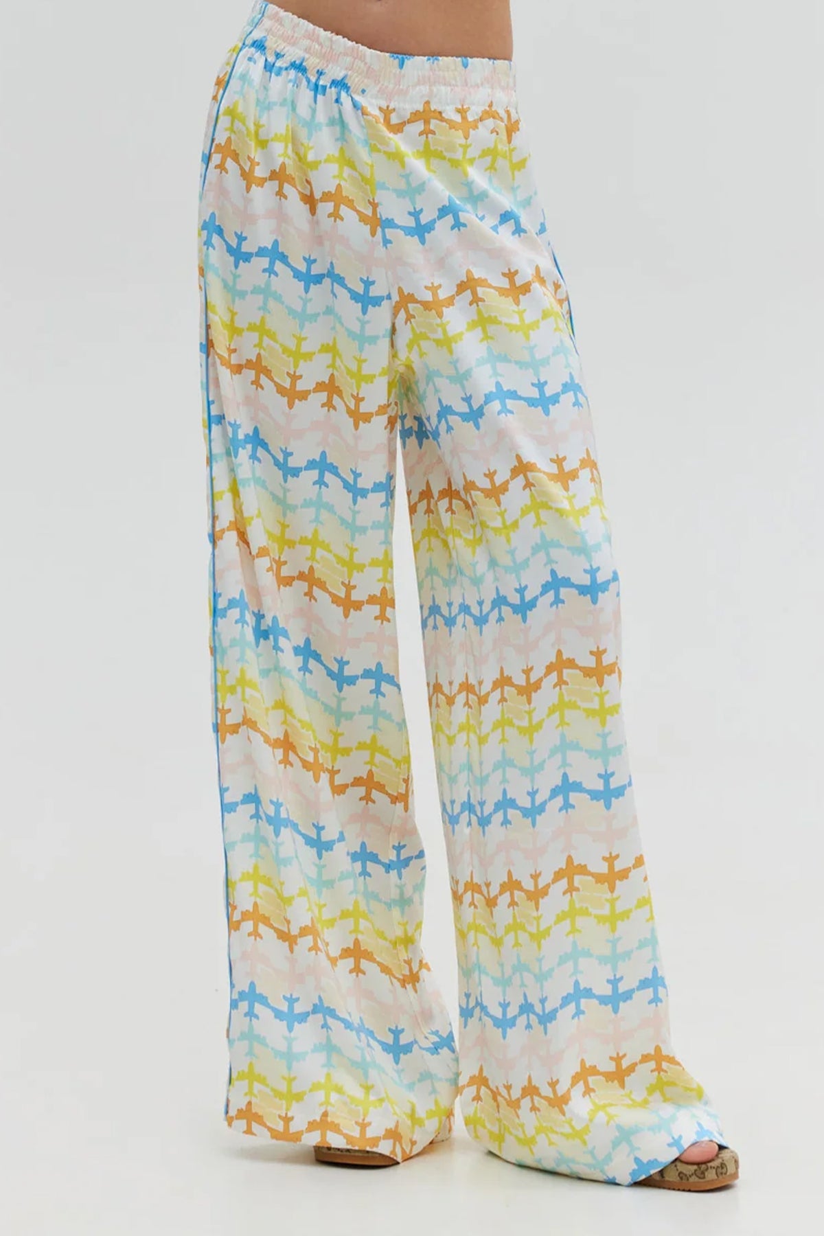 TRACK PANTS "PEACOCK" MULTICOLOR