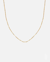 THIN CHAIN NECKLACE "GLOSSY"