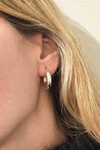 HOOPS "ADELLA" SILVER