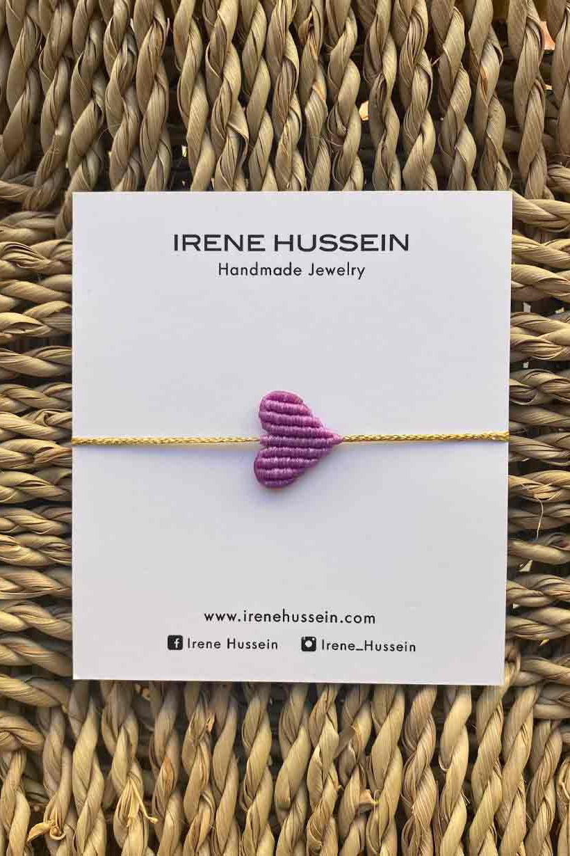 MAKRAMEE BRACELET "HEART"