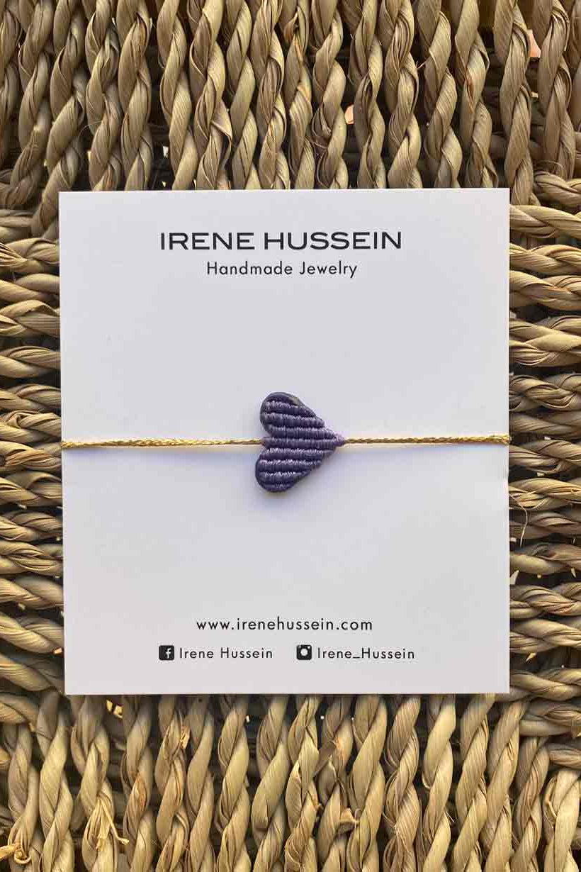 MAKRAMEE BRACELET "HEART"