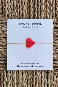 MAKRAMEE BRACELET "NEON HEART"