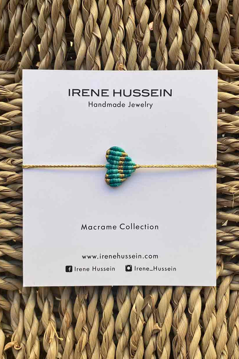 MAKRAMEE BRACELET "HEART"